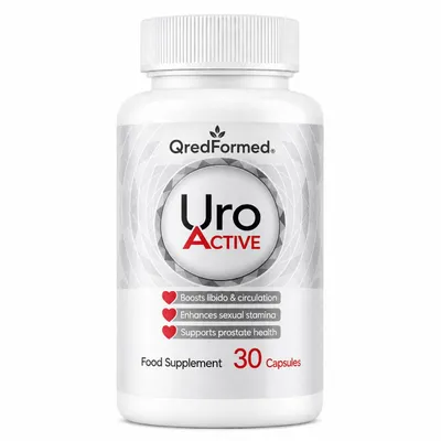 Obrázek produktu pro Uro Active – Denní doplněk stravy pro muže, podporující vitalitu a obsahující živiny – 30 kapslí