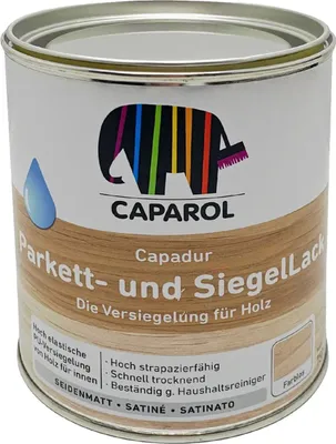 Produktbild von Caparol Capadur Parkett- und Siegellack, seidenmatt, 750ml : seidenmatt : 750 ml