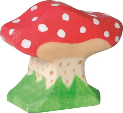 Obrázok produktu pre Muchotrávka HOLZTIGER z dreva - malá