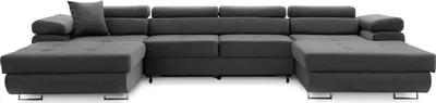 Produktbild von Ecksofa RIGATTO III PRO mit Schlaffunktion - Eckcouch mit Bettkasten - KRONOS 34