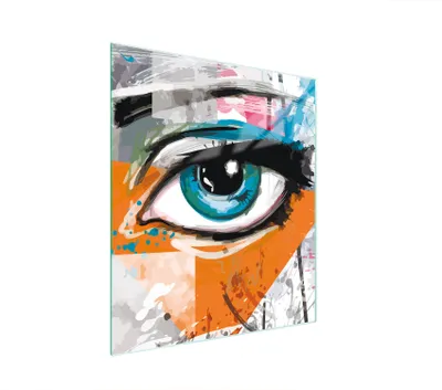 Produktbild von Schneidebrett aus Glas 45x52 cm