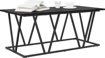 Produktbild von vidaXL Couchtisch Schwarz Eichen-Optik 100 x 50 x 40 cm