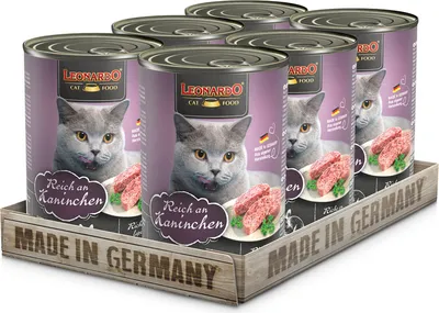 Produktbild von LEONARDO Reich an Kaninchen 6x 400g