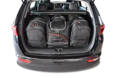 Produktbild von Kia Sportage 2016-2021 Kofferraumtaschen Set 4 Stk