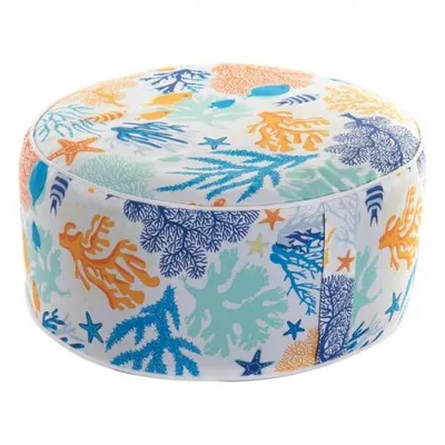 Immagine prodotto di Poggiapiedi Dekodonia Ocean Blue (53 x 53 x 23 cm)