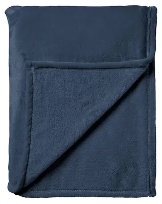 Produktbild von Dutch Decor Wohndecke Flanell-Fleece Billy 150x200 cm Blau