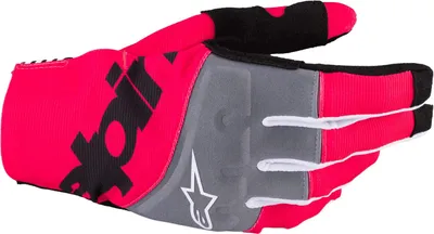 Image de Gants de motocross Alpinestars Techstar, rose/noir, S