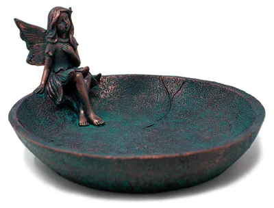 Image de Nichoirs décoratifs pour jardin, ornés de motifs elfiques