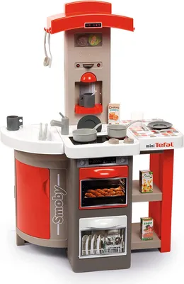 Zdjęcie produktu dla Smoby Tefal Opencook Elektroniczna kuchnia składana