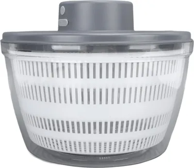 Obrázek produktu pro Vegetable Washing Machine Efficient Reliable Multifunctional Durable Fruit Spinner Dryer for Home Kitchen Gray