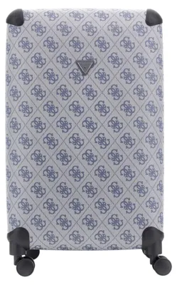 Immagine prodotto di Valigia da viaggio Guess Berta con logo "Toiletry Train" color ardesia