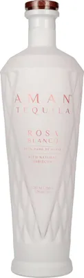 Image de Aman Tequila Rosa Blanco 100% Puro de Agave 40% Vol. 0,7l
