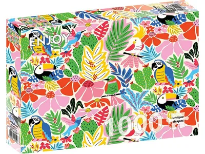 Image de Puzzle 1000 pièces Enjoy – Joyful Jungle