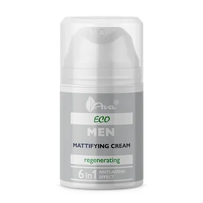 Productafbeelding van AVA LABORATORIUM_ Eco Men: Matterende en regenererende crème, 50 ml