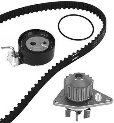 Produktbild von GRAF KP837-2 Zahnriemensatz + Wasserpumpe passend für PEUGEOT 206 Schrägheck (2A/C) 206+ Schrägheck (2L, 2M) für CITROËN C3 I Schrägheck (FC, FN)