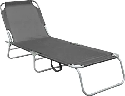 Zdjęcie produktu dla Leżak Aga MR4255-Grey metal szary