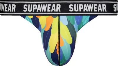 Immagine prodotto di SUPAWEAR - Intimo da Uomo Mutandine a perizoma - POW Thong Peacock - 1x Taglia L