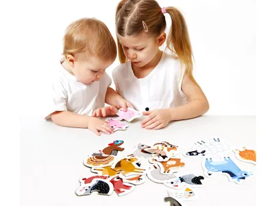 Obrázek produktu pro CzuCzu Puzzle: Dvojice zvířátek na venkově