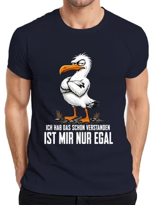 Obrázok produktu pre "Ignorujem to," sarkastické pánske tričko, tmavomodrá farba, veľkosť XXL