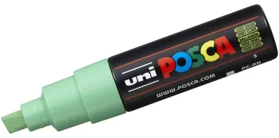 Produktbild von POSCA uni PC-8K, 1 Stück(e), Grün, Meißel, Schwarz, Grün, 8 mm, Tinte auf Wasserbasis