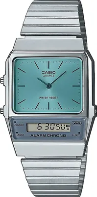 Produktbild von Uhr, Casio Vintage, Silber\Türkis