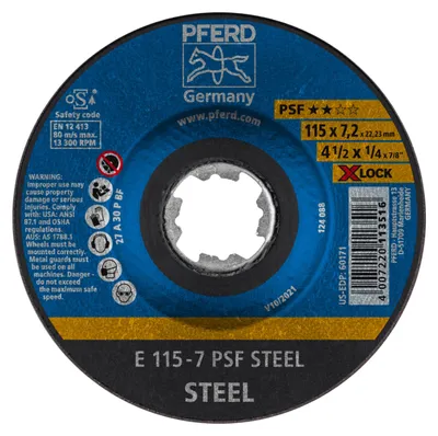 Obrázok produktu pre PFERD 62011115, 11,5 cm, 7,2 mm, 13300 ot/min, 10 kusov