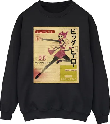 Produktbild von Disney - "Big Hero 6" Sweatshirt für Herren BI15127 (XXL) (Schwarz)