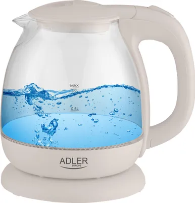 Produktbild von Adler Ad 1283 Wasserkocher 1l Durchsichtig Durchsichtig One Size