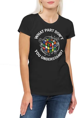 Produktbild von Urban Backwoods Cube Understand, Damen T-Shirt, Farbe: Schwarz, Größe: XL