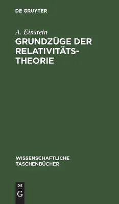 Produktbild von Grundzüge der Relativitätstheorie