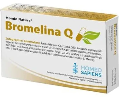 Immagine prodotto di Bromelina Q Mondo Natura 30 Compresse