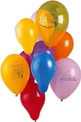 Obrázok produktu pre Balóniky ø 23-25 cm, vhodné na plnenie plynom