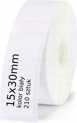 Produktbild von EDIBAZZAR | NIIMBOT Thermoetiketten 15x30mm WEISS 210 Stk
