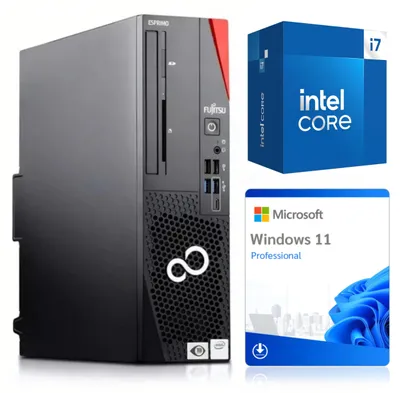 Produktbild von PC Computer Fujitsu ESPRIMO D7010 | Intel i7-10700 | 16 GB DDR4 | 256 GB SSD | Win11 | Grade A