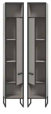 Produktbild von Bad Hochschrank "Scana" Badezimmer Schrank 30 x 192 cm, Soft-Close