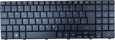 Produktbild von DEUTSCHE-Tastatur Keyboard Schwarz kompatibel für ACER Aspire 5732Z-444G50Mn