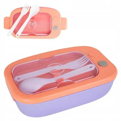 Produktbild von Coolpack Mil Lunchbox Frühstücksfach Geräumig + Besteck 1100 Ml