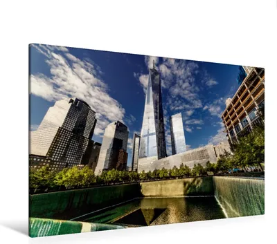 Produktbild von Calvendo  Textil-Leinwand 120 cm x 80 cm quer One World Trade Center in New York, Krause Kurt; 7335264