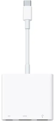 Produktbild von Apple MW2Q3ZM/A, USB-C, Stecker, 3.5mm, Buchse, Weiß