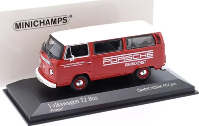 Produktbild von Volkswagen T2 Bus 'Porsche' 1972 - 1:43 - Minichamps