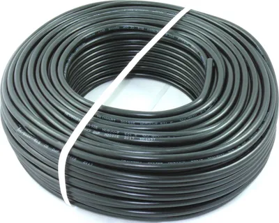 Produktbild von PVC Schlauchleitung H05VV-F 5G1,5 5x1,5 Schwarz 5-50m, Größe:40m