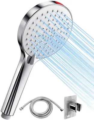 Produktbild von Wassersparende Dusche mit 1,6m Schlauch und Chrom