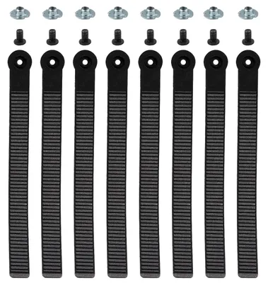 Image de 8 sangles de fixation de snowboard - Durables et fiables