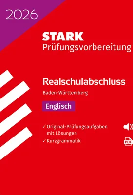 Produktbild von STARK Englisch - Realschulabschluss 2026 BW - Prüfungsvorbereitung