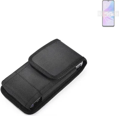 Produktbild von Holster Gürteltasche kompatibel mit Oppo A56s 5G Holster Gürtel Tasche wasserabweisend Handy Hülle Schutz Hülle Outdoor schwarz K-S-Trade