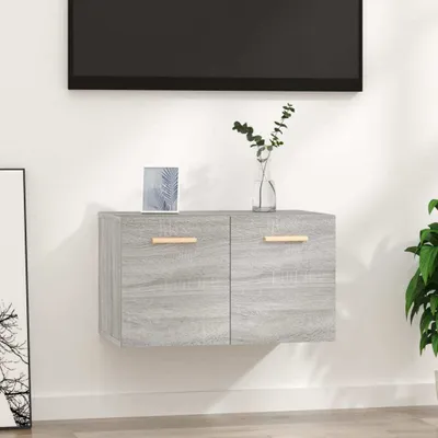 Produktbild von vidaXL Wandschrank Grau Sonoma 60x36,5x35 cm Holzwerkstoff