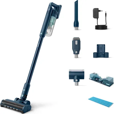 Zdjęcie produktu dla Philips 5000 series XC5041/01, Pionowy odkurzacz, Bez worka, 0,27 l, Prostokątny, Suchy i Mokry, Cykloniczny