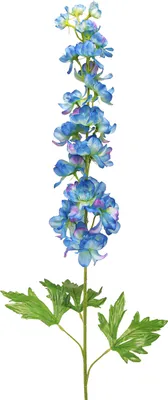Produktbild von Künstlicher Rittersporn Blau 88cm 2er Set Dekoblume, 2 Stück