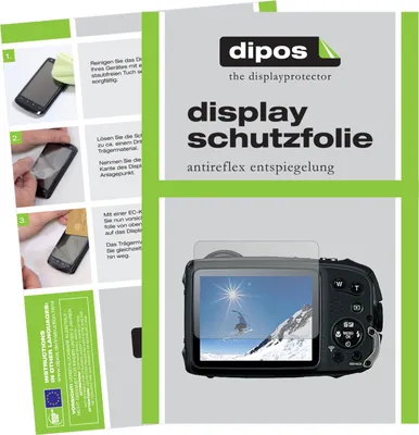 Produktbild von 6x Schutzfolie für Fujifilm FinePix XP120 matt Displayschutzfolie Folie Display Schutz dipos