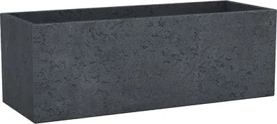 Produktbild von Scheurich C-Cube Long 240, Topfpflanzer, Freistehend, Kunststoff, Schwarz, Rechteck, Outdoor